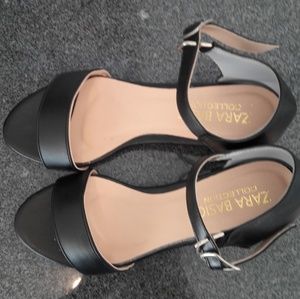 New low heel zara basics shoe